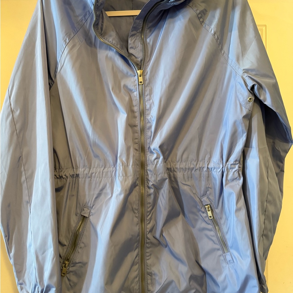 Everlast Women's Light Blue Windbreaker Jacket